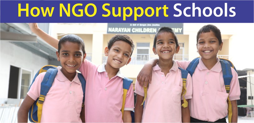 How NGO support school