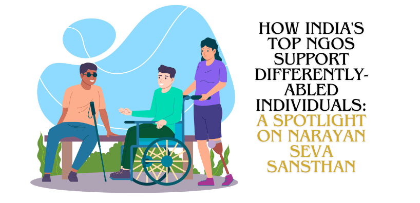 How India's Top NGOs Support Differently-Abled Individuals A Spotlight on Narayan Seva Sansthan